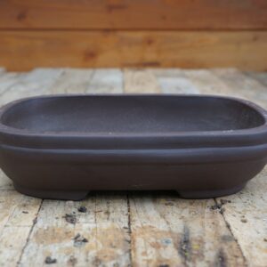 R01- Pot rectangulaire marron - grand