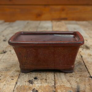 R05- Pot rouille évasé haut